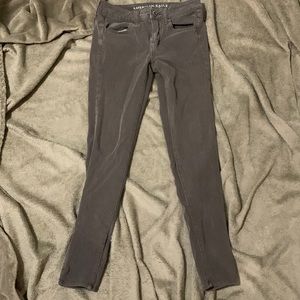 super stretch American Eagle brown jeans